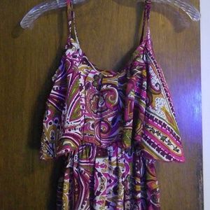 Top/Bottom ruffle dress